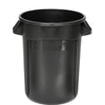 thumbnail image 1 of Rubbermaid Brute 32 Gallon Venting Channels Trash Container, Black, 1 of 6