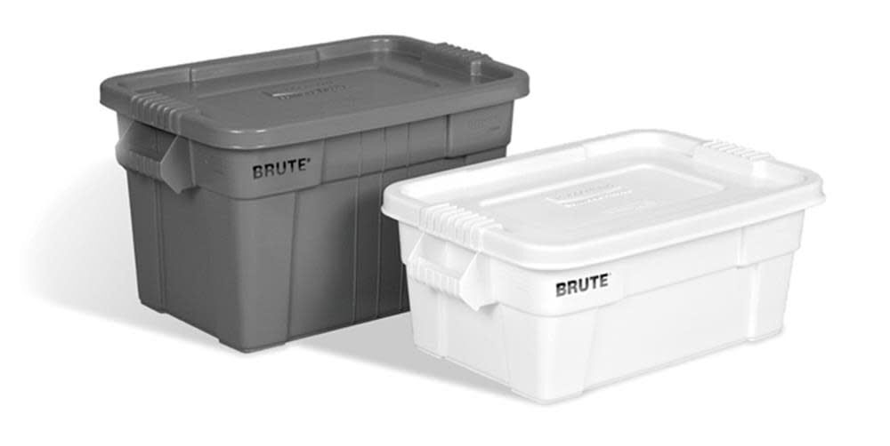 Rubbermaid Brute Tote Box, 20 gal, x x Gray