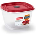 thumbnail image 1 of Rubbermaid Clear Plastic Microwave Safe Food Storage Container, 1 of 2