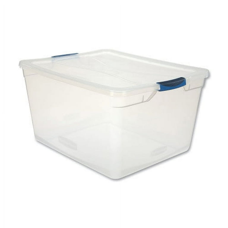 Clever Store Basic Latch-Lid Container, 71 qt, 18.63 Clever Store Basic Latch-Lid Container, 71 qt, 18.63