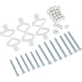 thumbnail image 1 of Rubbermaid Closet Rubbermaid Fasttrack Rail Mount Closet Hardware Kit - Pack of 8, 1 of 1