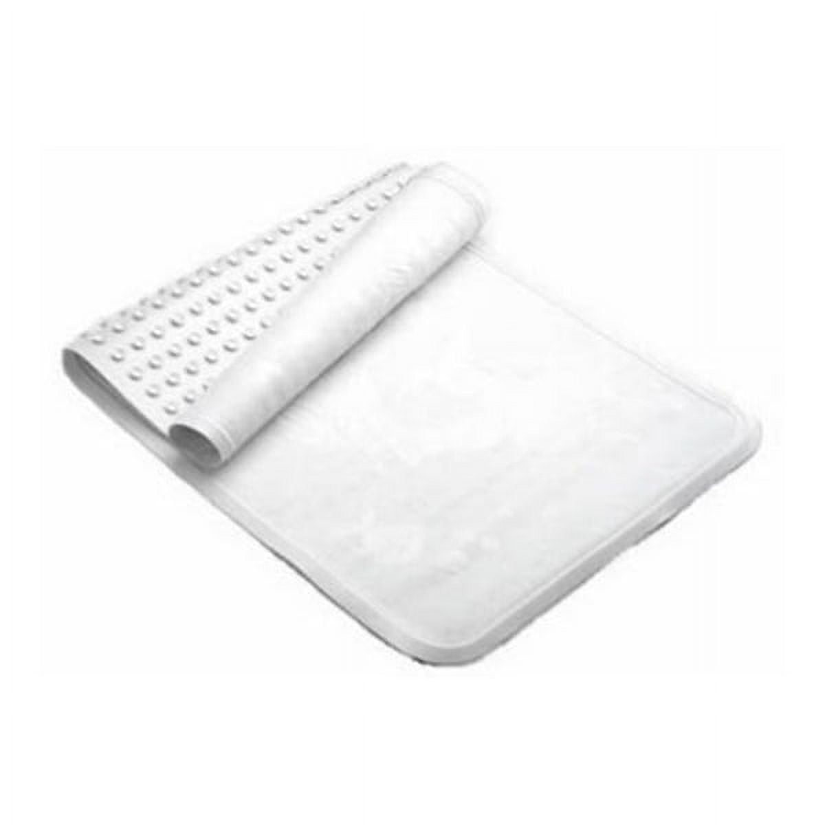 Rubbermaid Comm Prod 1982729 White ExtraLarge Antibacterial Bath Mat