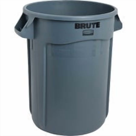 Rubbermaid Comm. Rubbermaid Commercial Brute Plastic Trash Can - Pack of 2 Multipack Supply
