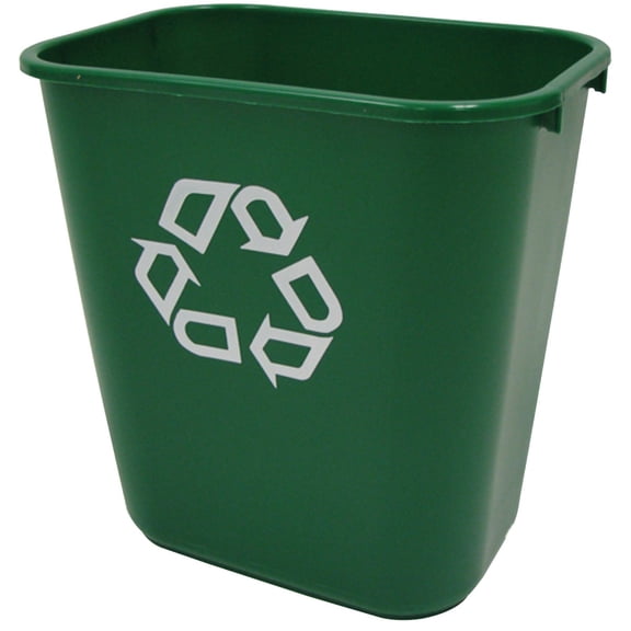 Rubbermaid Comm. Rubbermaid Recycle Wastebasket - Single Pack