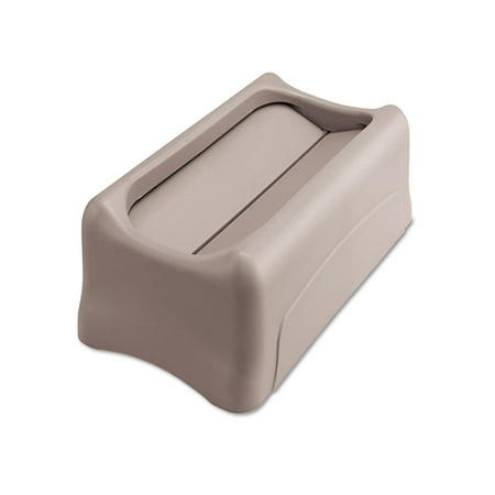 Rubbermaid Commercial 1 Gallon Swing Lid Garbage Can, Gray