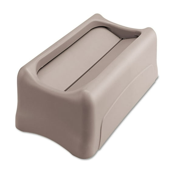 Rubbermaid Commercial 1 Gallon Swing Lid Garbage Can, Gray