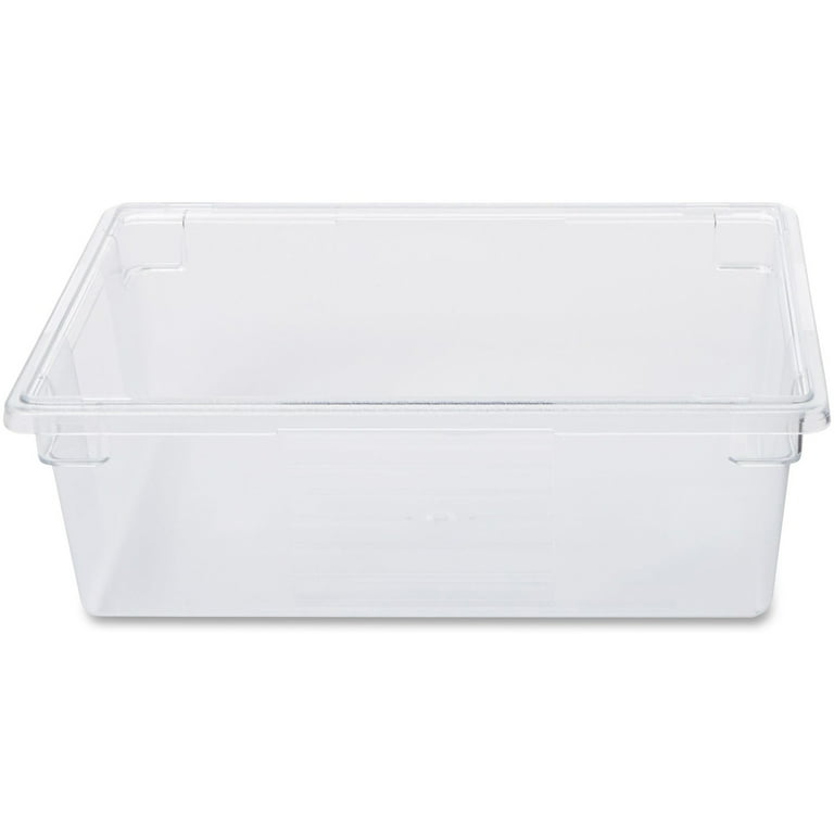 Rubbermaid Commercial 12.5-Gallon Food/Tote Boxes - Transporting, Storing - Dishwasher Safe - Clear - Plastic, Polycarbonate Body - 6 / Carton Rubbermaid Commercial 12.5-Gallon Food/Tote Boxes - Transporting, Storing - Dishwasher Safe - Clear - Plastic, Polycarbonate Body - 6 / Carton