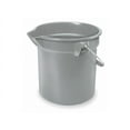 thumbnail image 1 of Rubbermaid Commercial 14-Quart Round Utility Bucket, 12" Diameter x 11-1/4"h, Gray Plastic, 1 of 2