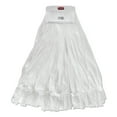 thumbnail image 1 of Rubbermaid Commercial Disposable Mop Nonwoven Fiber #24 5" Headband White 2025507, 1 of 6