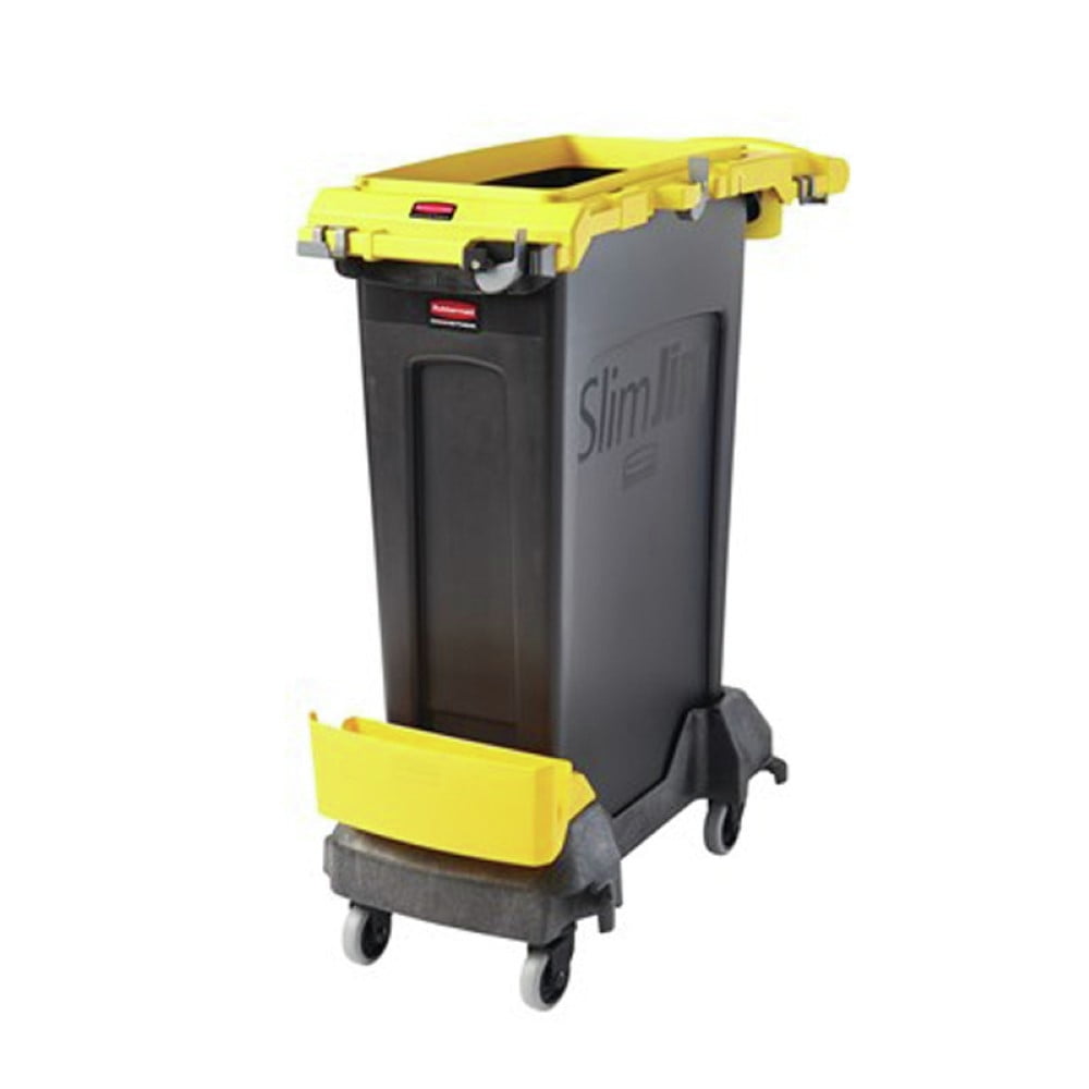 Rubbermaid Commercial Prod 1980602 Slim Jim Container Trolley