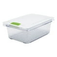 thumbnail image 1 of Rubbermaid FreshWorks Produce Saver, 12 gal, 18 x 9.3 x 9.8, Clear/Green, 1 of 2