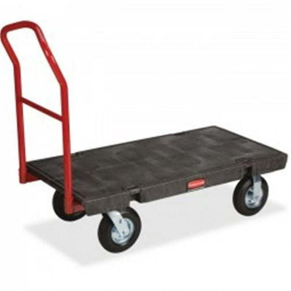 Rubbermaid Commercial 24 x 48 Heavy-duty Platform Truck - Green - 24 x 48 in.