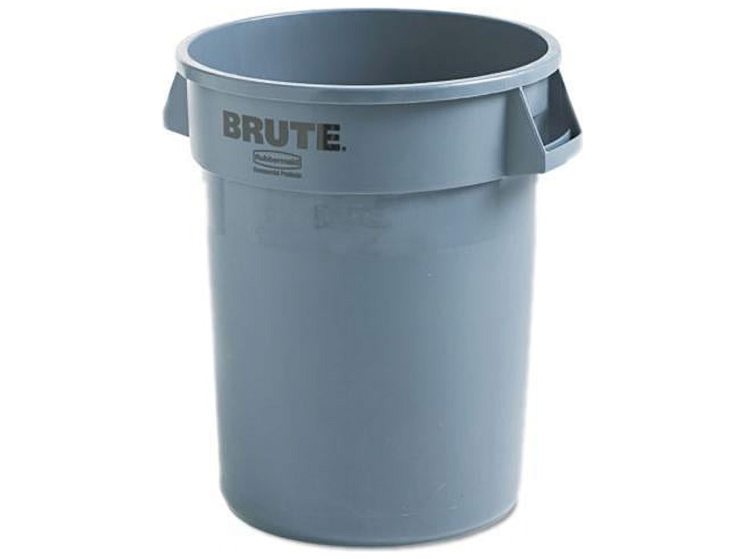 Rubbermaid Commercial Products Brute 32 Gal. Gray Round Vented Outdoor  Trash Can with Lid (6-Pack) - Yahoo Shopping