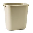 thumbnail image 1 of Rubbermaid Deskside Wastebasket, Versatile Plastic Trash Can, 3.5 Gallon, Beige, 1 of 2