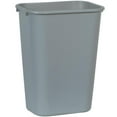 thumbnail image 1 of Rubbermaid Commercial 295700GY Soft Molded Plastic Wastebasket, Rectangular, 10 1/4 gal, Gray, 1 of 5