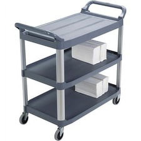 Rubbermaid 3-Shelf Mobile Utility Cart, Sold as 1 Each Rubbermaid 3-Shelf Mobile Utility Cart, Sold as 1 Each