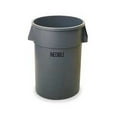 thumbnail image 1 of Rubbermaid Commercial 34 Gallon UV Protectant Garbage Can, Gray, 1 of 2