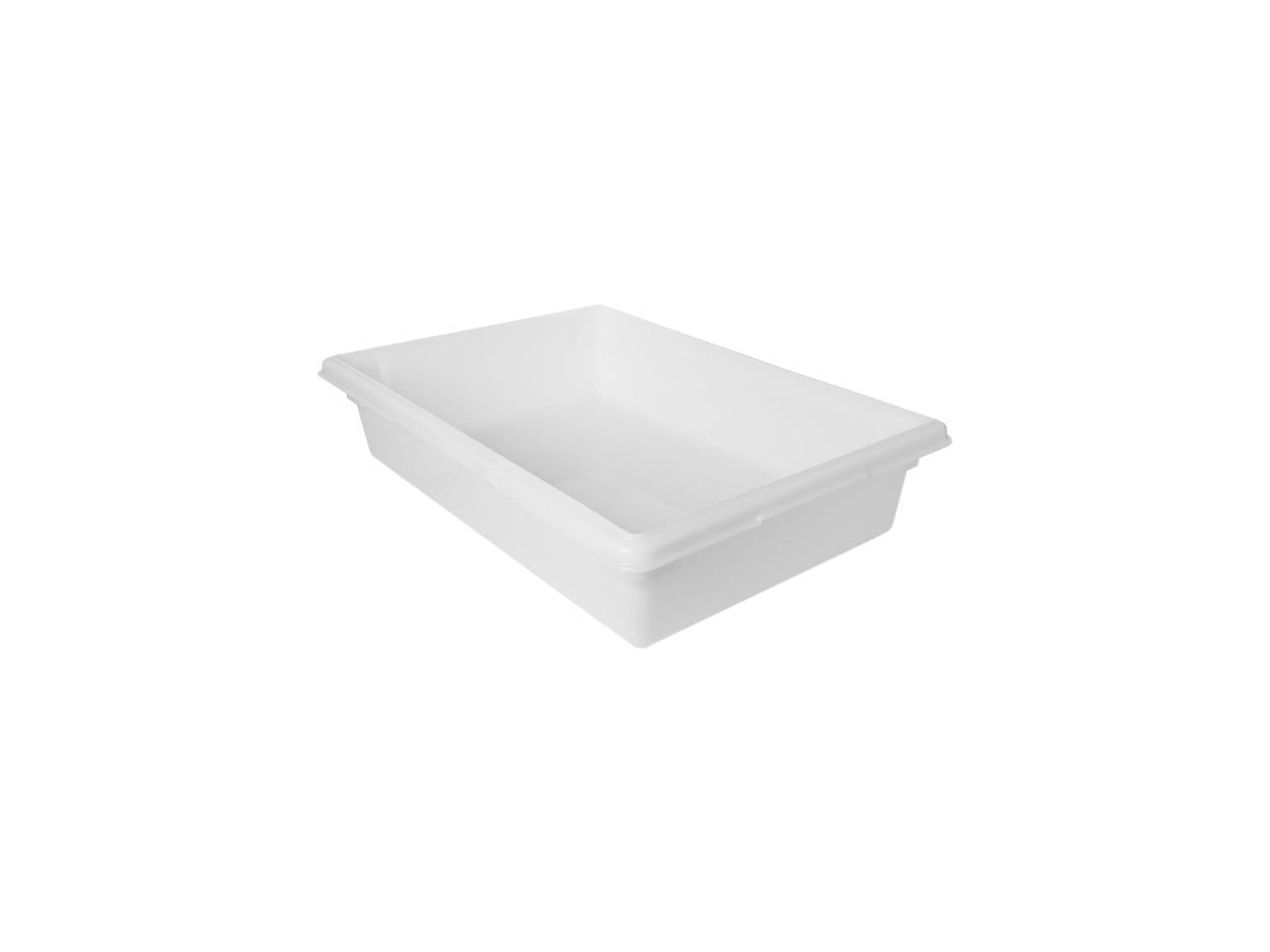 Rubbermaid Commercial 3508WHICT 34 Quart Food Container Poly Dishwasher Safe White 6