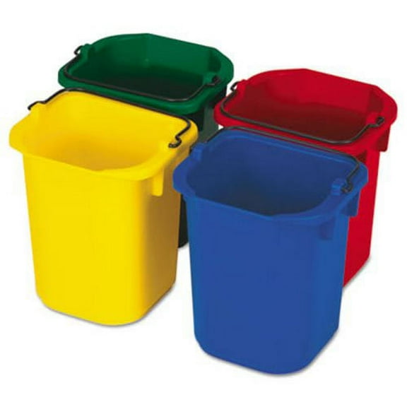 Rubbermaid Commercial 5-Quart Disinfecting Utility Pail, 4 Colors (RCP9T83)