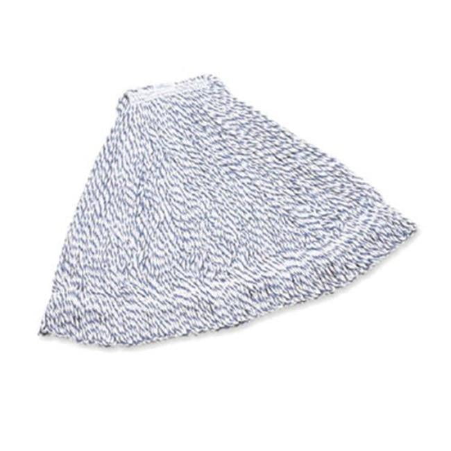 Rubbermaid Commercial 640-FGA41206WH00 Web Foot Finish Mop Head - Meidum - Pack of 6