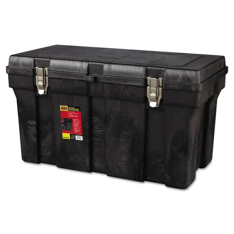 Rubbermaid Commercial 780400BLA 36 in. Durable Tool Box Black Walmart