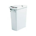 thumbnail image 1 of Rubbermaid Commercial 9W25LGY Slim Jim Confidential Document Receptacle w/Lid, Rectangle, 15 7/8 gal, Lt Gray, 1 of 2