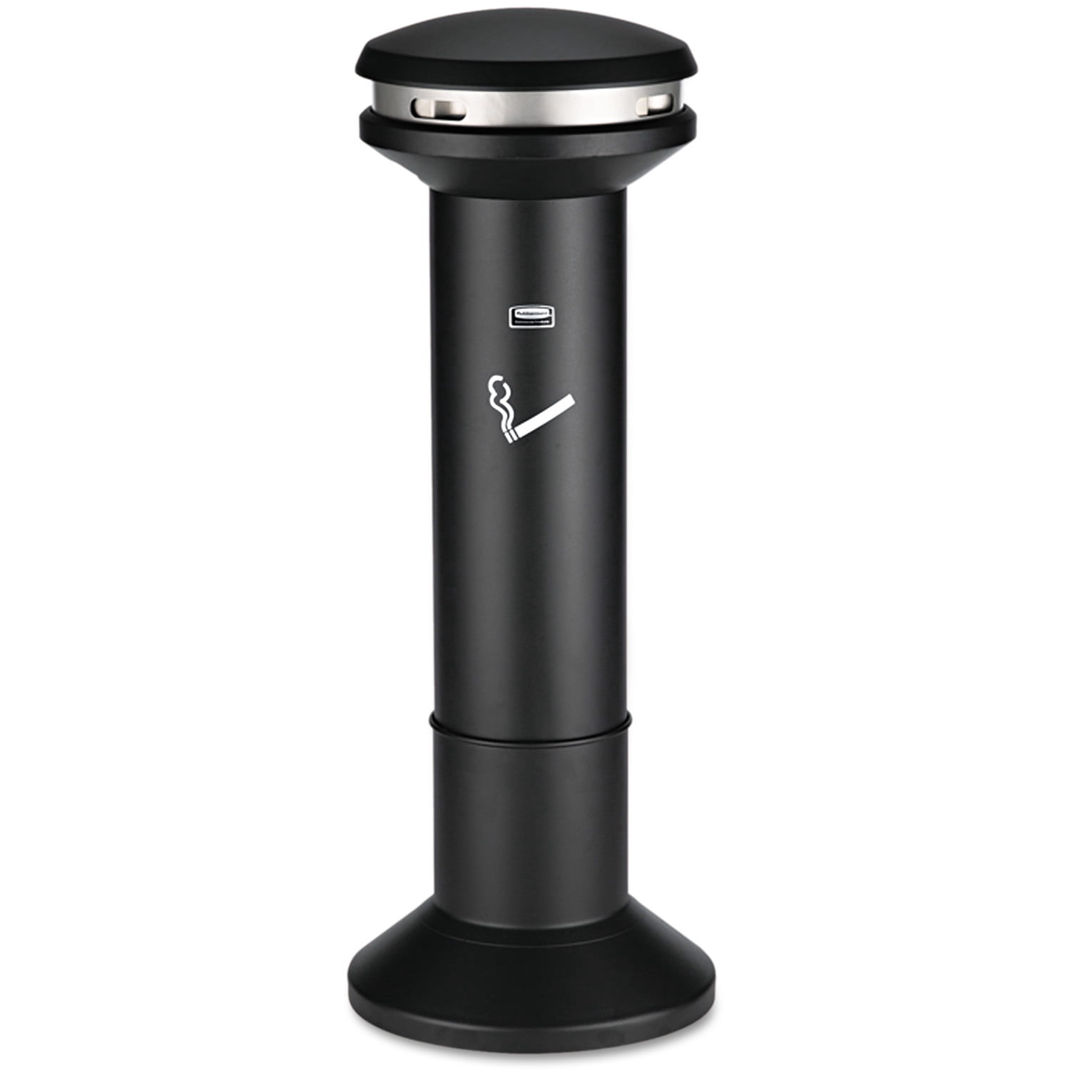 cigarette receptacle walmart Rubbermaid Receptacles saving design that is perfect for wall or column placement Light Weight Fire Safe Ashtray