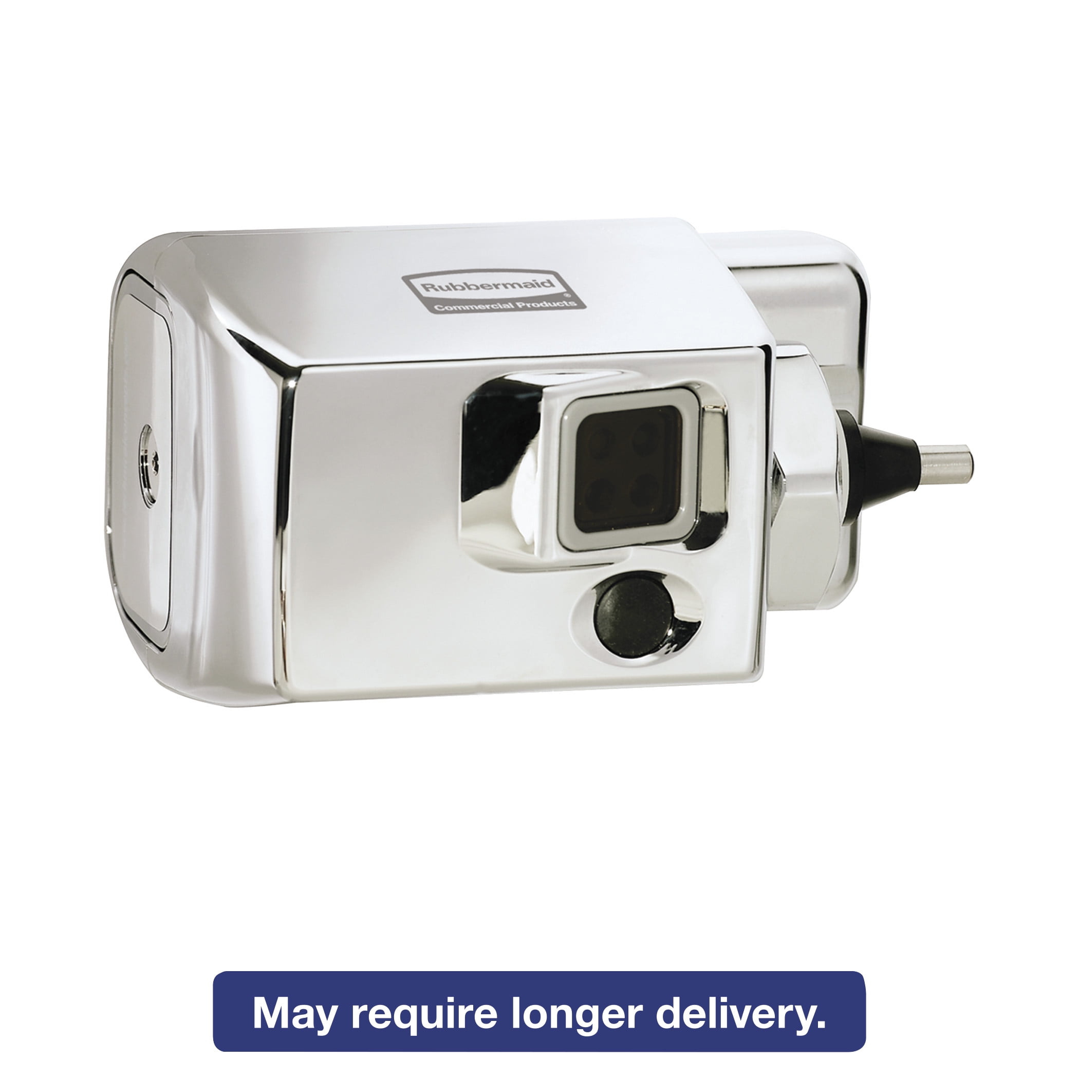 Rubbermaid Commercial Auto Flush Side-Mount Toilet Flushing System, Polished Chrome