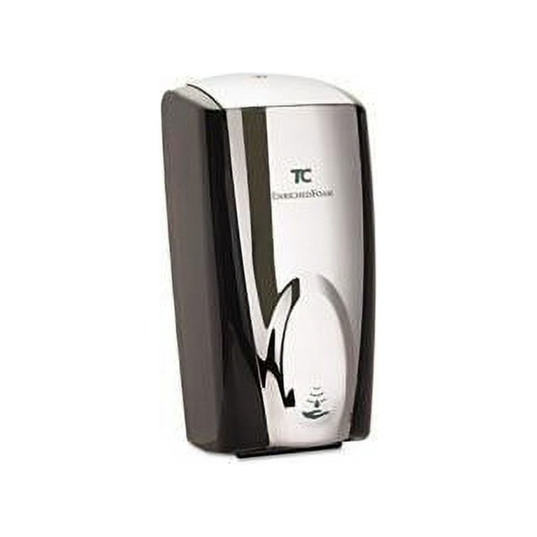 AutoFoam Touch-Free Dispenser, 1,100 mL, 5.2 x 5.25 x 10.9, Black/Chrome AutoFoam Touch-Free Dispenser, 1,100 mL, 5.2 x 5.25 x 10.9, Black/Chrome