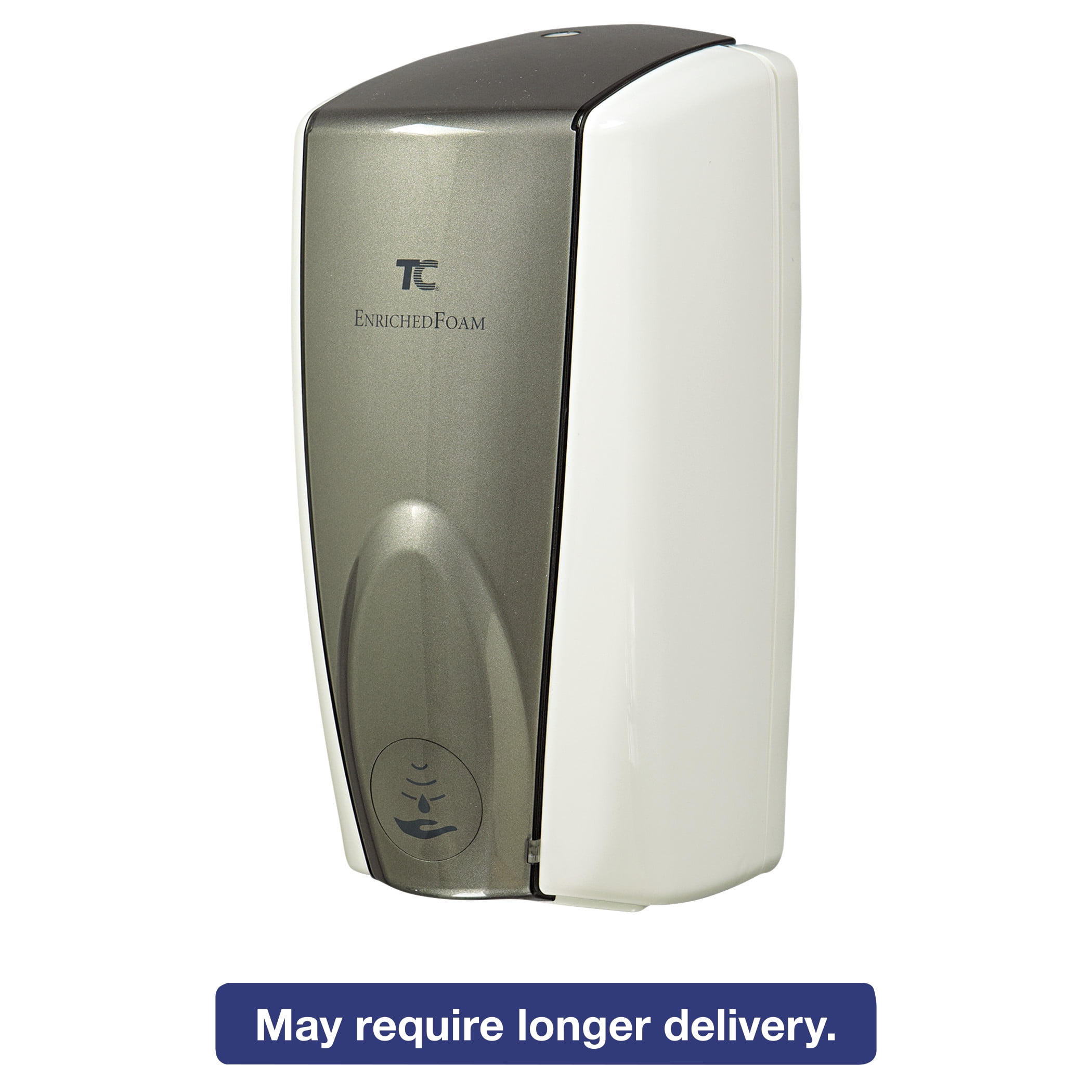 Rubbermaid Commercial AutoFoam Touch-Free Dispenser, 1100mL, White/Gray Pearl