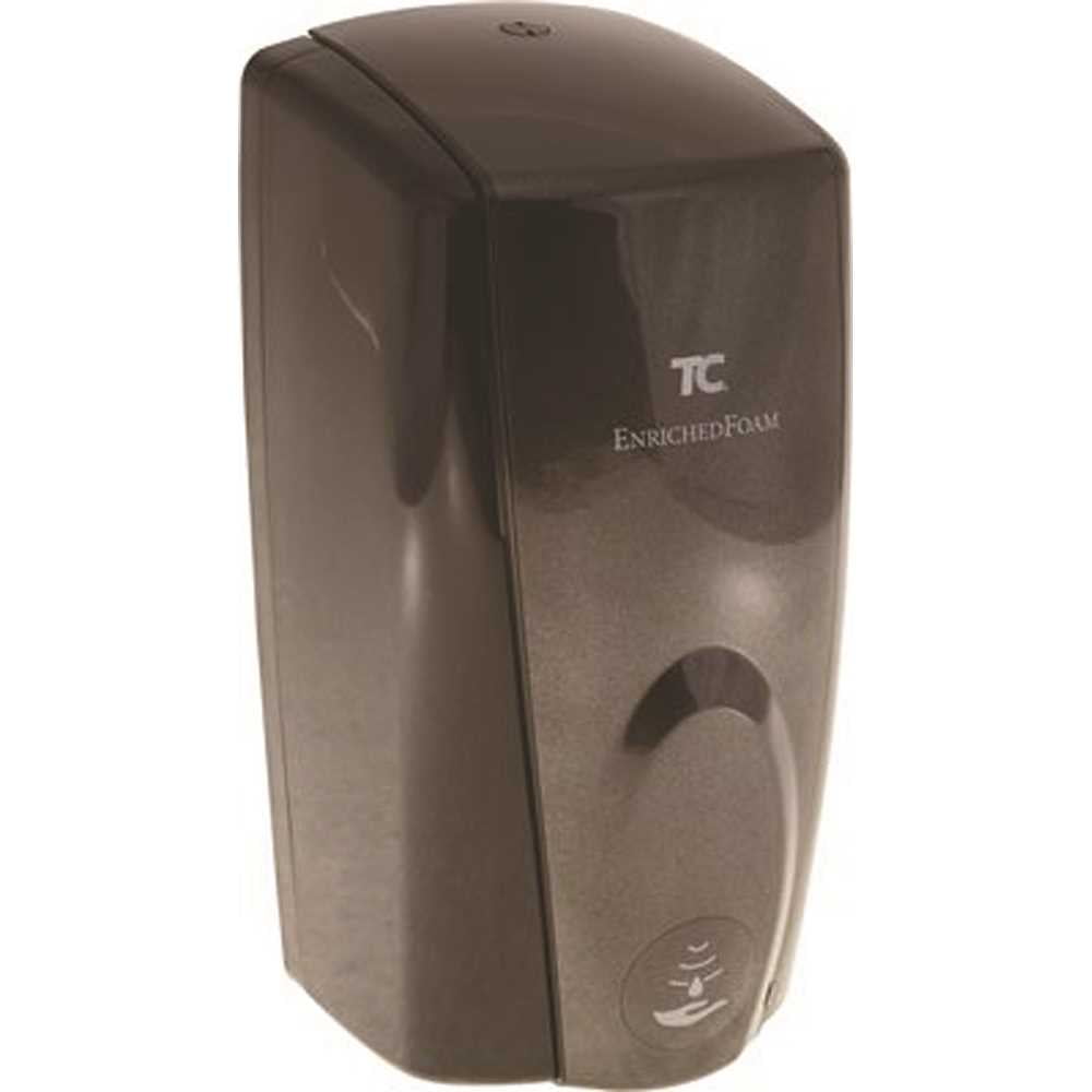 Rubbermaid Commercial Autofoam Touch-Free Dispenser, 1100ml, Black/black Pearl