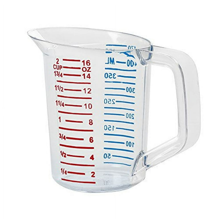 Commercial Measuring Cup, 1 pt, Clear Commercial Measuring Cup, 1 pt, Clear