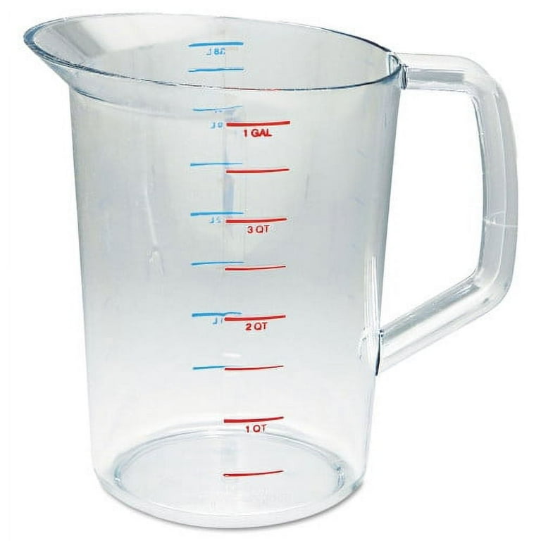 Bouncer Measuring Cup, 4 qt, Clear Bouncer Measuring Cup, 4 qt, Clear
