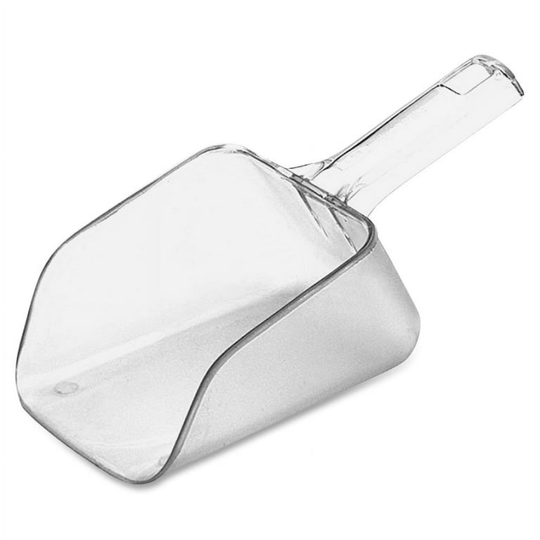Rubbermaid Commercial Bouncer Bar Scoop - 1Each - Scoop - 1 x Bar Scoop - Kitchen - Dishwasher Safe - Clear