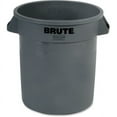 thumbnail image 1 of Rubbermaid Commercial Brute Round 10-Gallon Container 40 quart Trash Can - Handle, Durable, Reinforced, Crush, Crack, Fade Resistant, 1 of 1