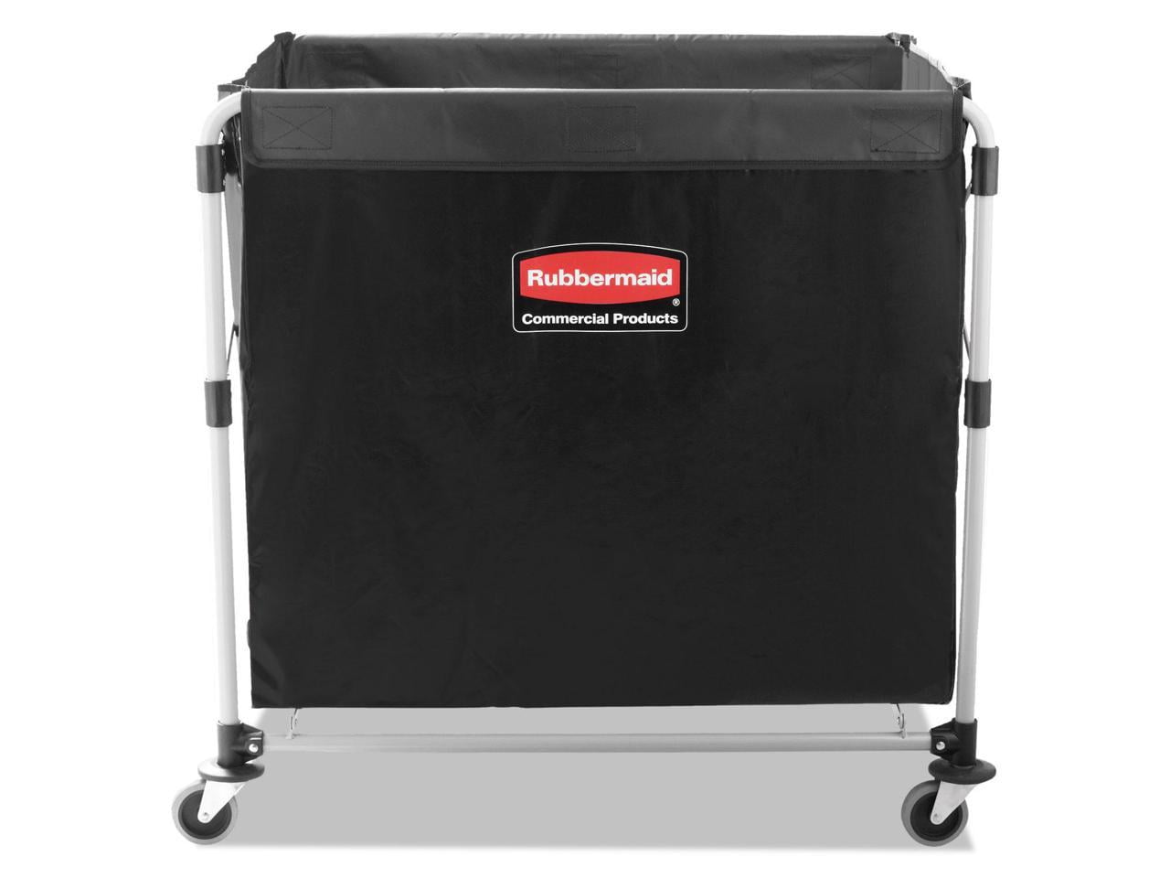Rubbermaid Commercial Collapsible XCart Steel Eight Bushel Cart 24 1
