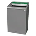 thumbnail image 1 of Rubbermaid Commercial Configure Indoor Recycling Trash Can, 33 gal, Gray, Organic Waste, 1 of 3