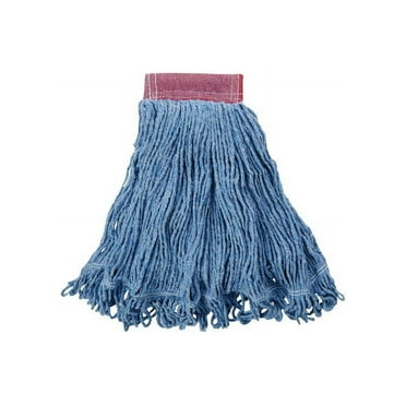 Rubbermaid Commercial D253BLUCT 5" Headband Large Blend Mop - Synthetic Yarn
