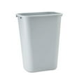 thumbnail image 1 of Rubbermaid Commercial Deskside Plastic Wastebasket, 10.25 gal, Plastic, Gray, Each, 1 of 3
