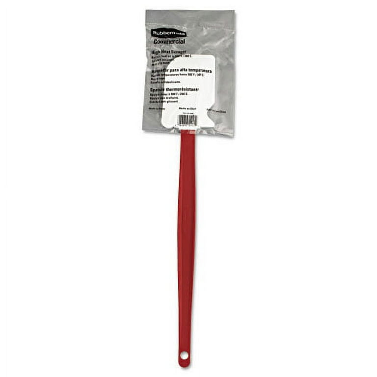 Rubbermaid FG1964000000 16 1/2 Red High Temperature Silicone Spatula