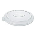 thumbnail image 1 of Rubbermaid Commercial FG263100WHT BRUTE Heavy-Duty Round Waste/Utility Container, 32-gallon Lid, White, 1 of 4