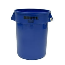 Rubbermaid 32 Gallon Brute Container Without Lid