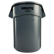 Rubbermaid Commercial Products BRUTE 44 Gallon Gray Trash Container