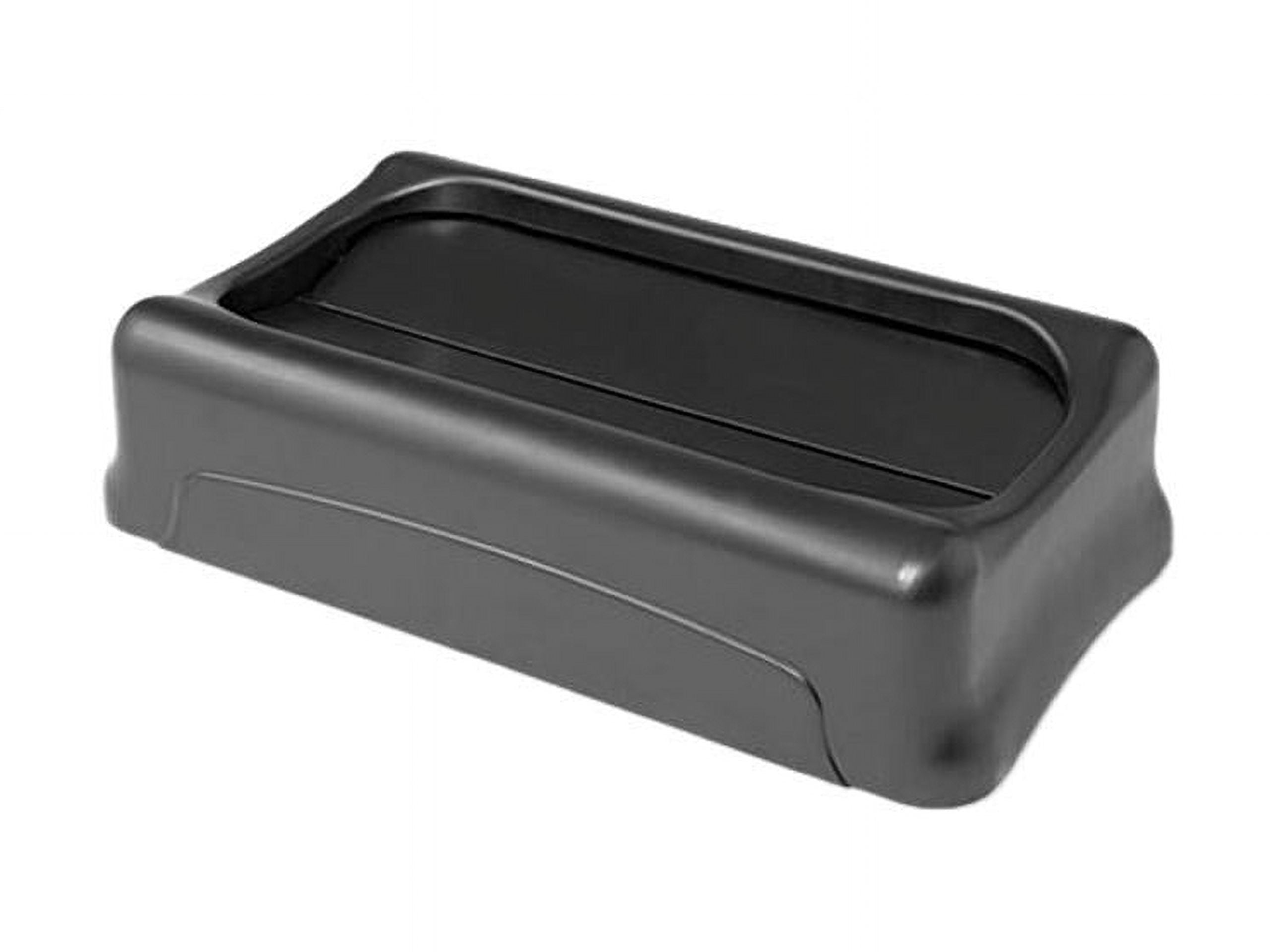 Rubbermaid 23gal Slim Jim Waste Container Swing Top Lid, Rust-proof ...