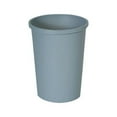 thumbnail image 1 of Untouchable Waste Container Round, Plastic, 11 gal, Gray, 1 of 2