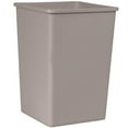 thumbnail image 1 of Rubbermaid Commercial Untouchable Waste Container Square Plastic 35gal Gray 3958GRA, 1 of 2