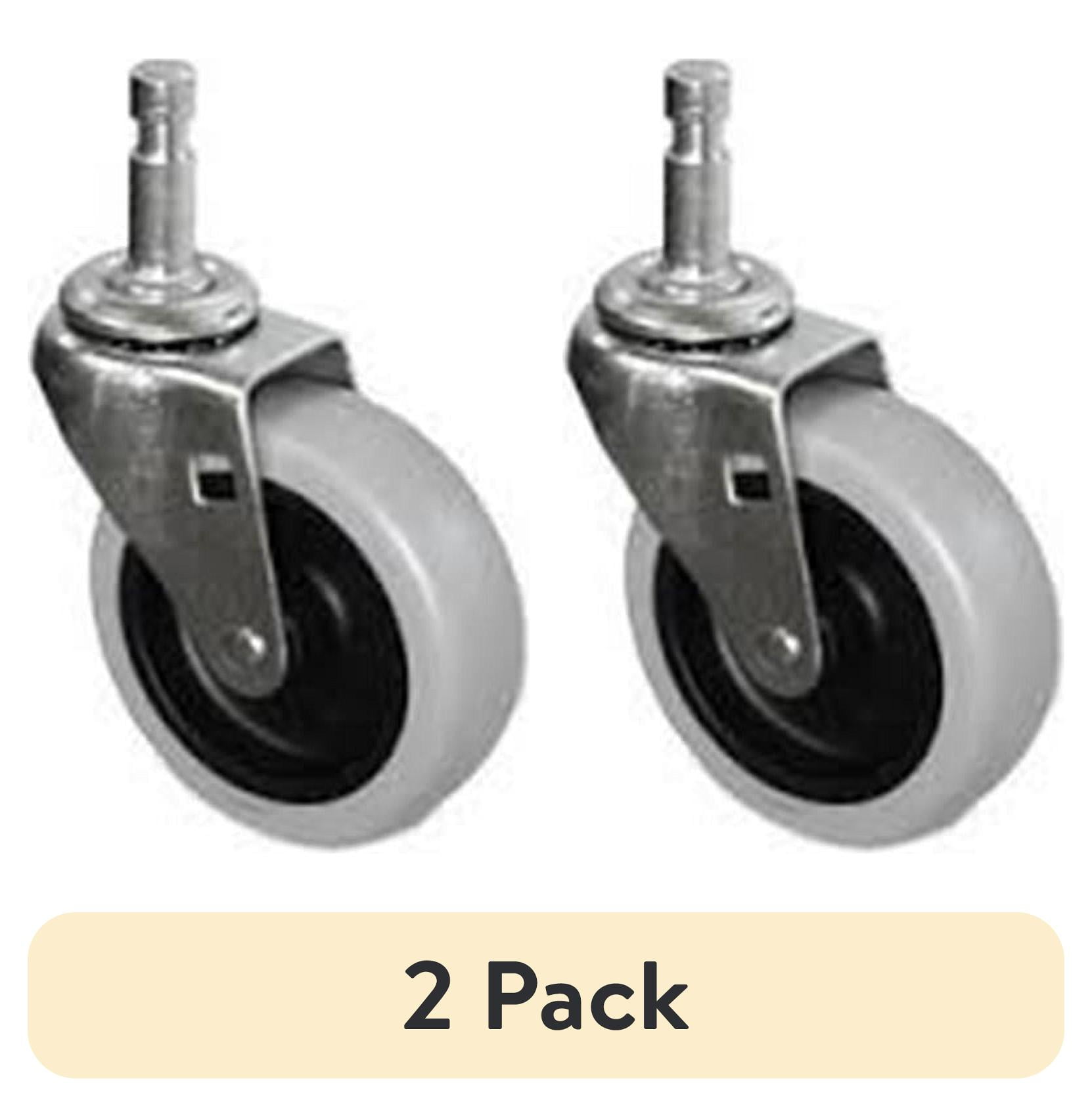Mop Bucket/Wringer Replacement Caster, Grip Ring Type C Stem, 3 Mop Bucket/Wringer Replacement Caster, Grip Ring Type C Stem, 3