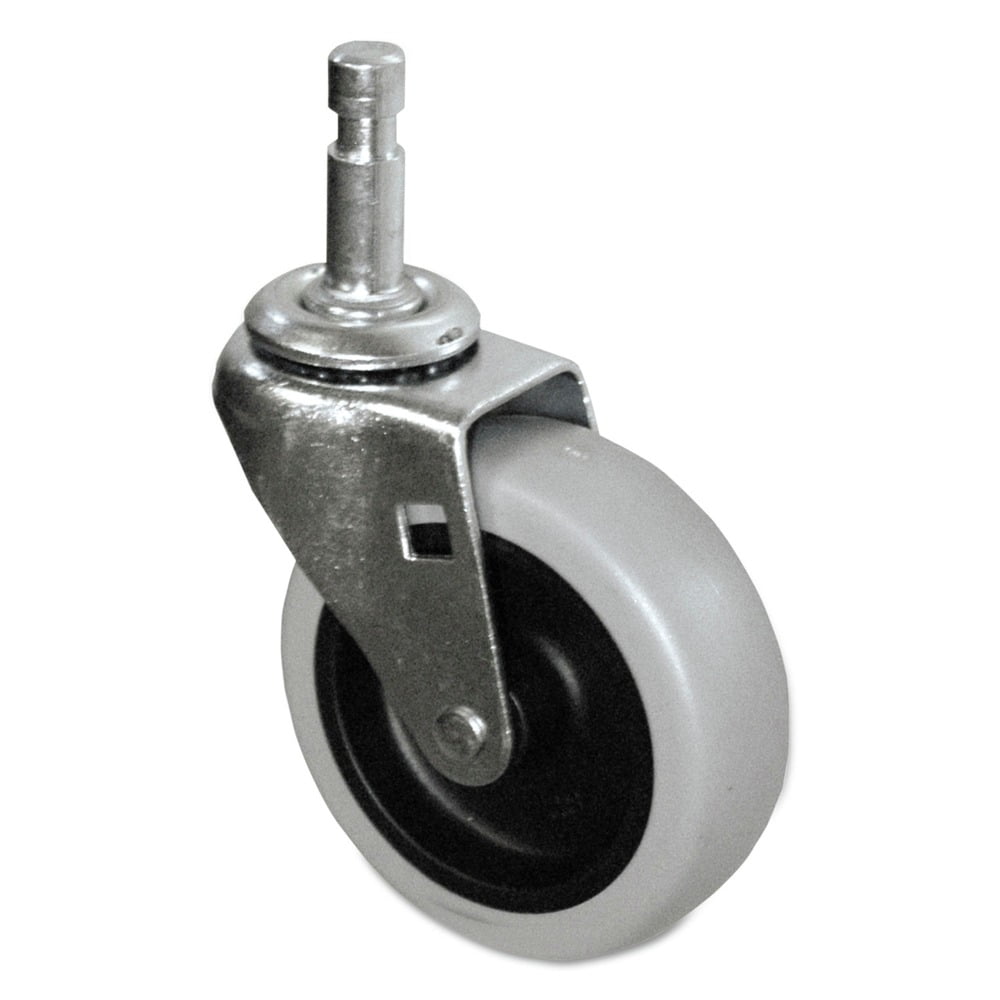 Mop Bucket/Wringer Replacement Caster, Grip Ring Type C Stem, 3 Mop Bucket/Wringer Replacement Caster, Grip Ring Type C Stem, 3