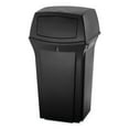thumbnail image 1 of Rubbermaid Ranger® 2 Door Outdoor Trash Can, 45 Gallon, Black, 1 of 4