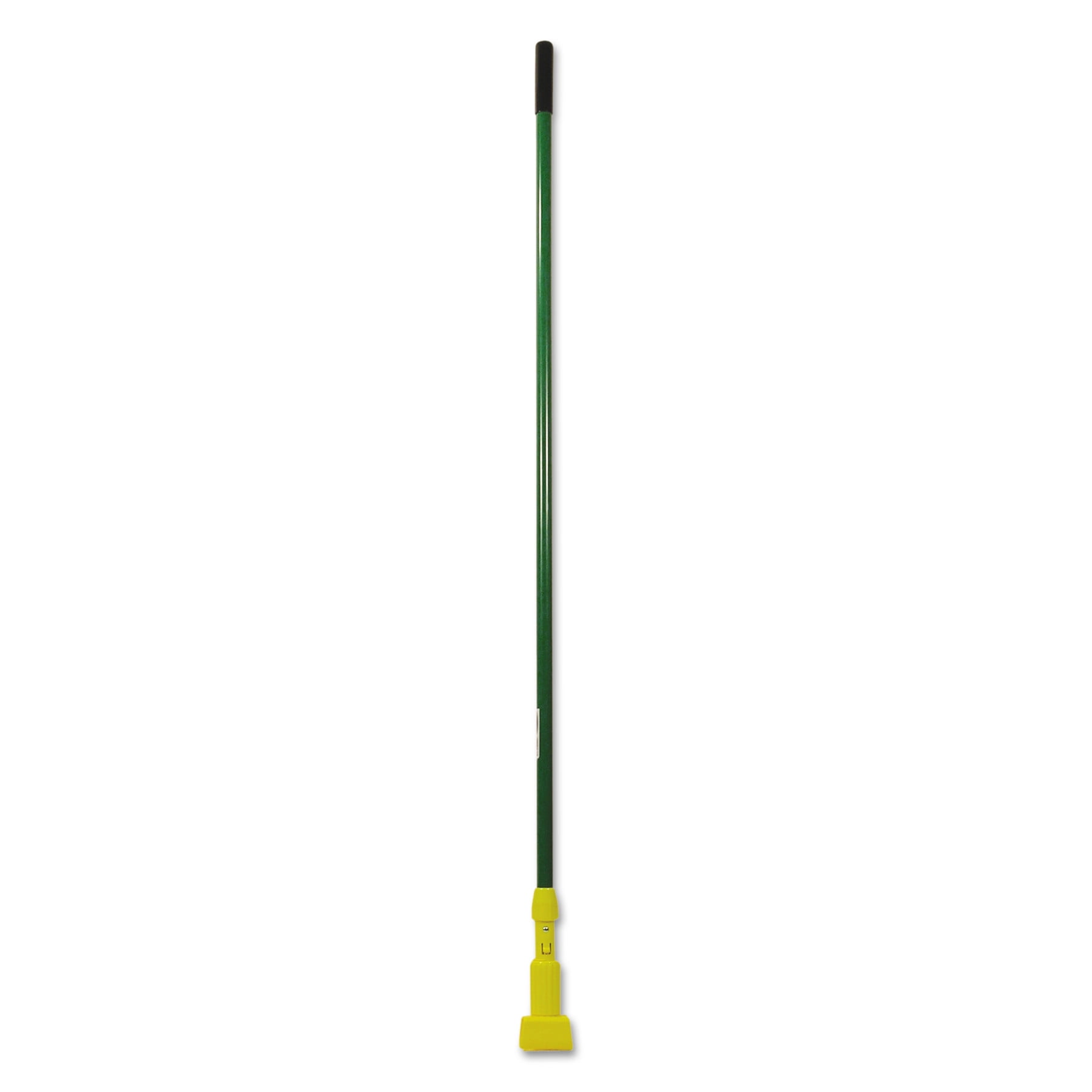 Rubbermaid Commercial Gripper Fiberglass Mop Handle, 60", Green/Yellow